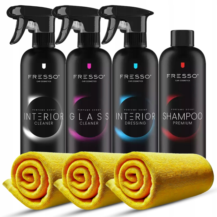 Fresso zestaw kosmetyków do detailingu 4x500ml