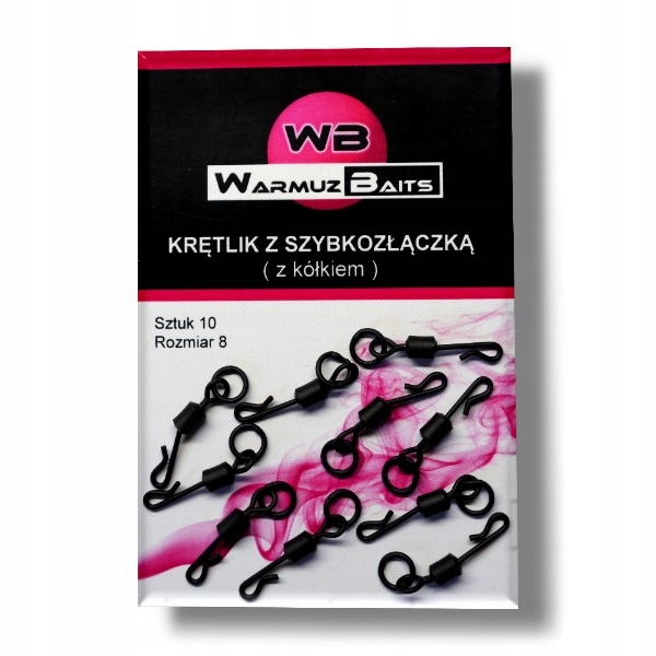Krętlik Szybkiego Montażu z Kółkiem roz 8 Warmuz