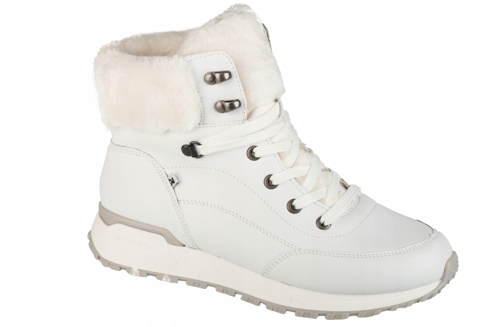 Rieker Evolution [41] Zimní boty Dámské Kožené Bílé