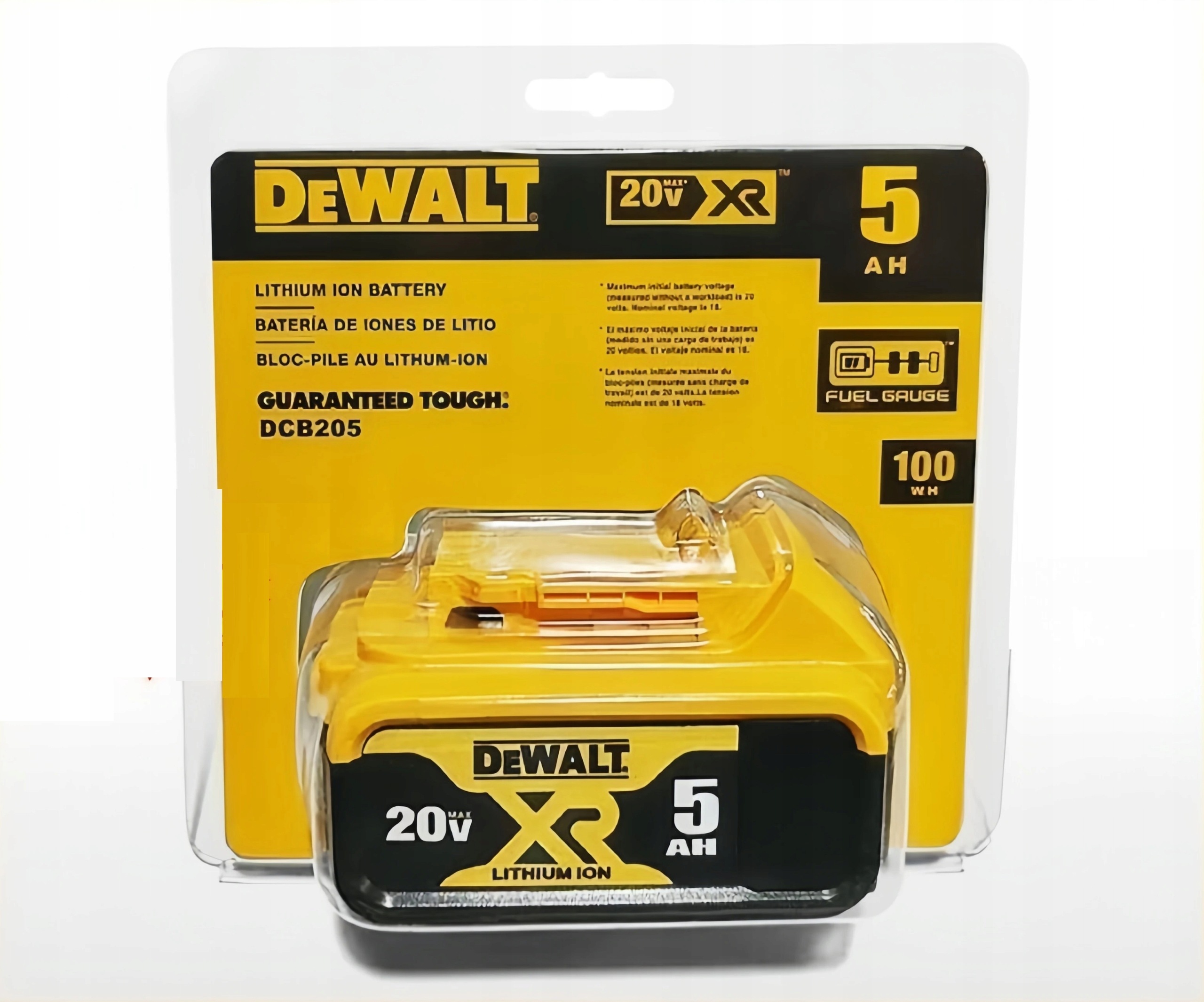 Akumulator DeWalt 20 V Xr Li-Ion 5,0 Ah Dcb 205 DCB205 bateria