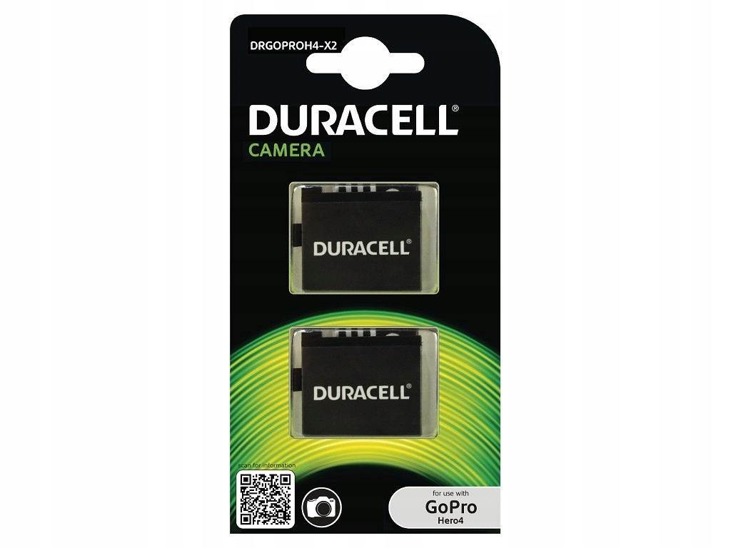 

2 Akumulatory Duracell DRGOPROH4 do GoPro Hero 4