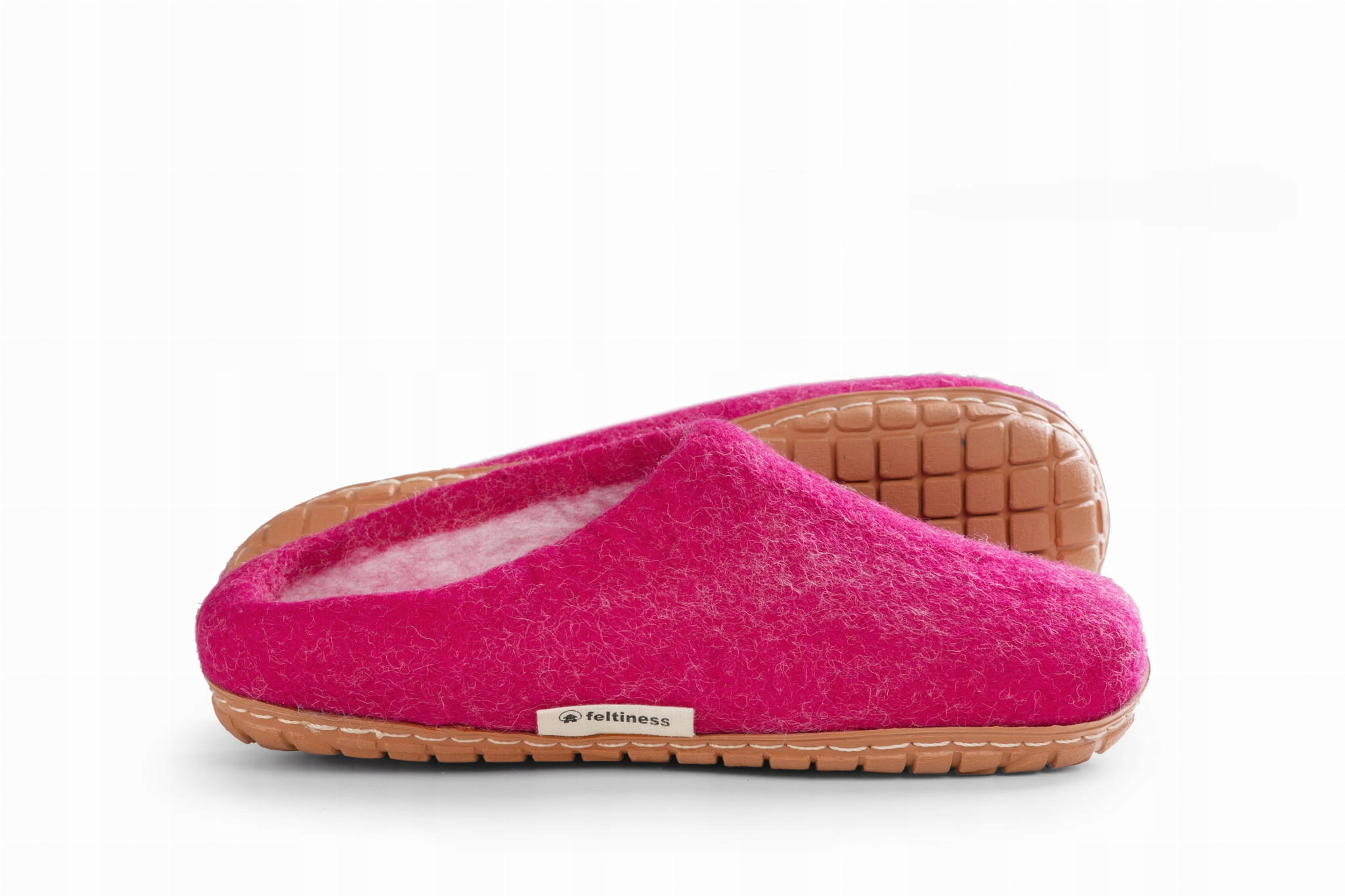 Pantofle Vlněné Dřeváky S Plstěnou Podešví Feltiness 43