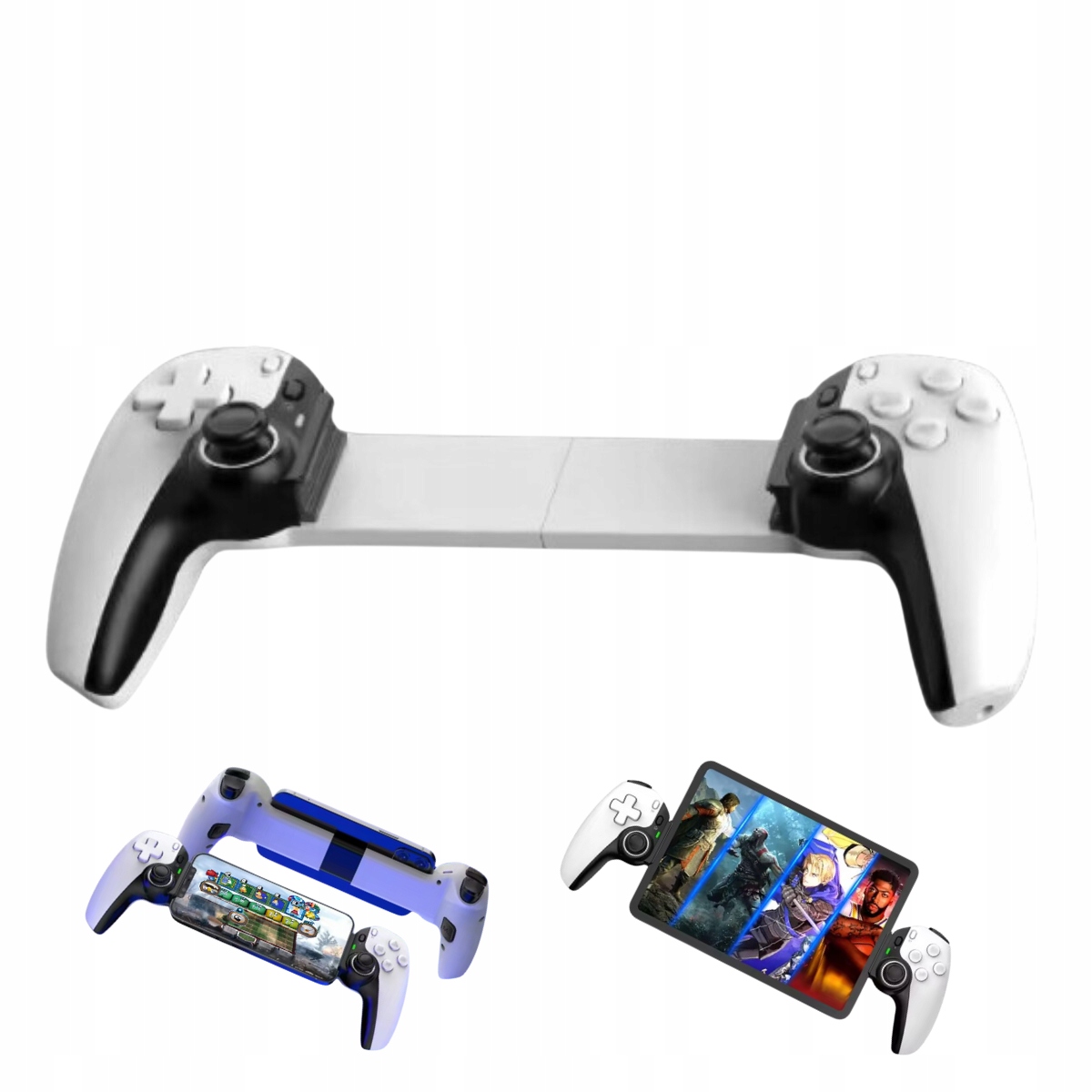 Bezdrátový Ovladač NTN-D9 Gamepad S Držákem Na Telefon