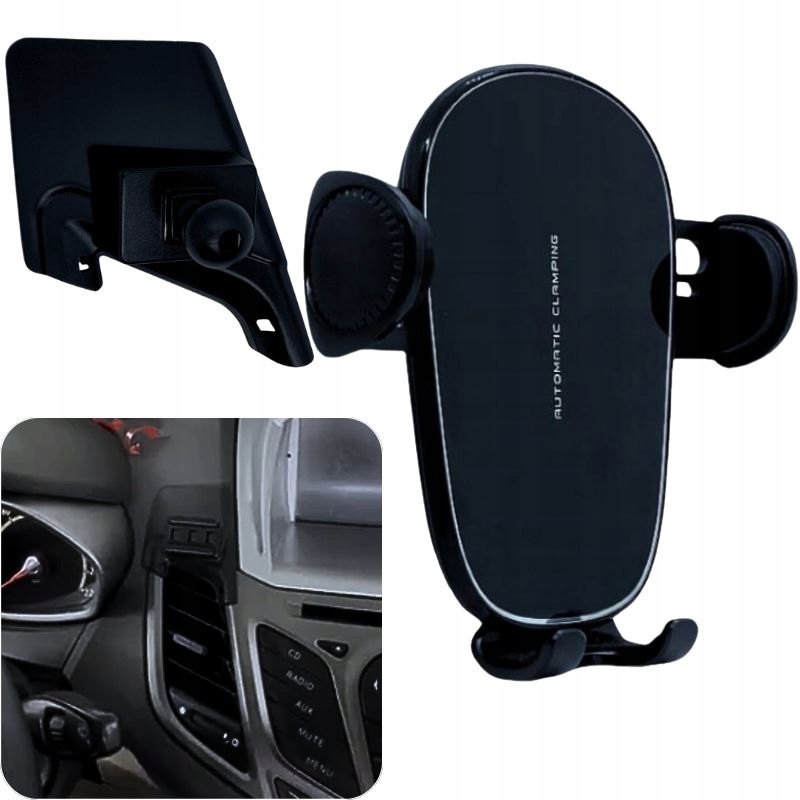 Dedykowany Uchwyt Na Telefon Z Adapterem Ford Fiesta 2009-2014