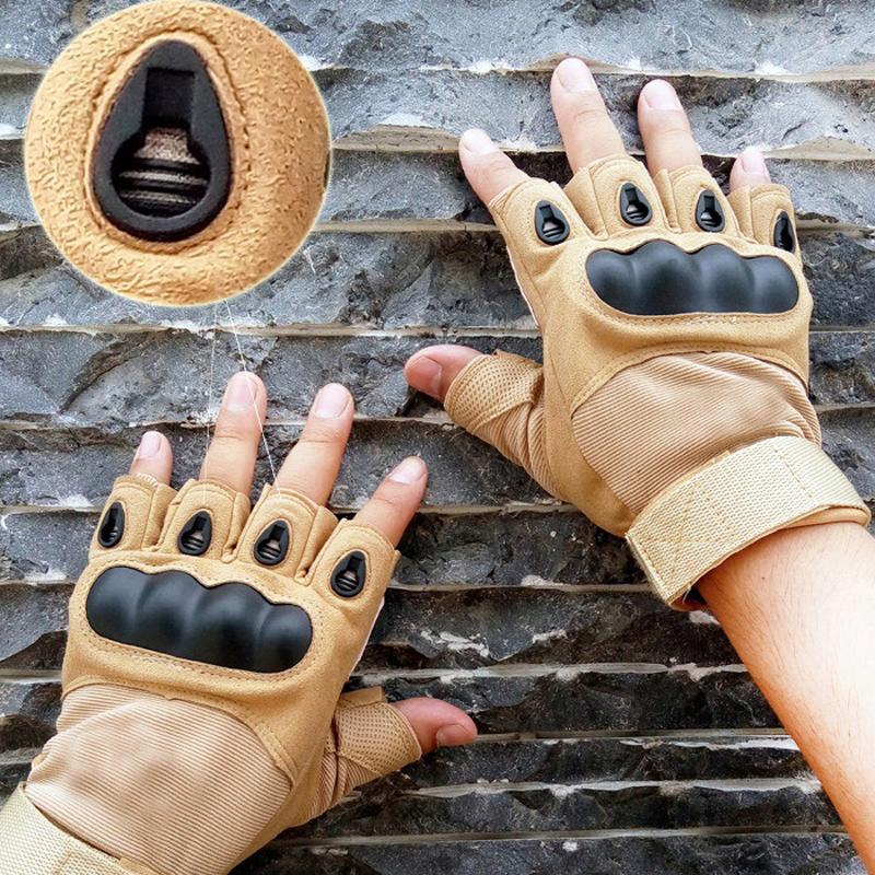 RĘKAWICZKI TAKTYCZNE BOJOWE SURVIVAL rozm.XL Marka inna