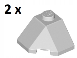 

Lego Light Bluish Gray Klin 2x2 13548 2szt