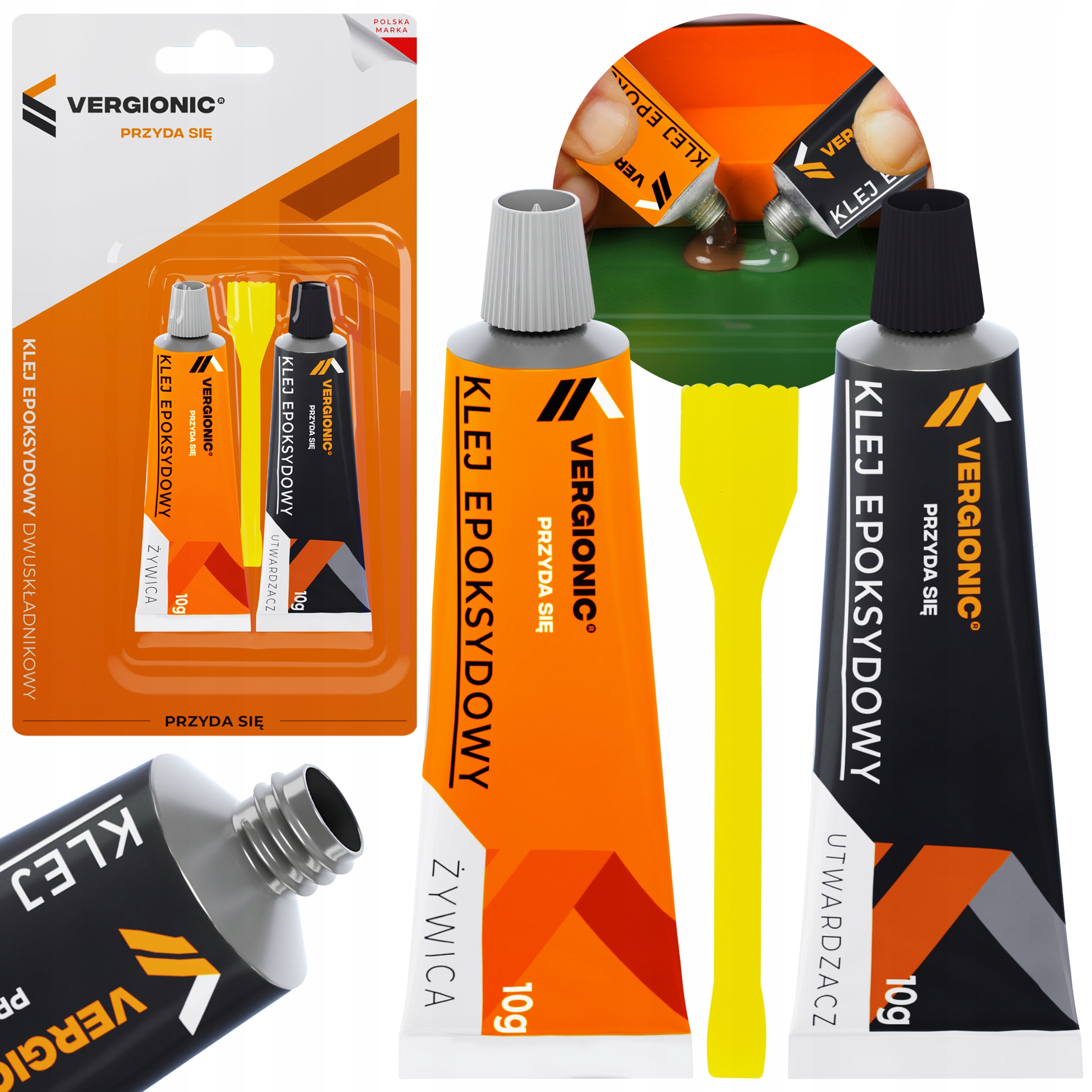 Klej Dwuskładnikowy Epoksydowy Mocny Jak Stal Do Plastiku Metalu Szkła