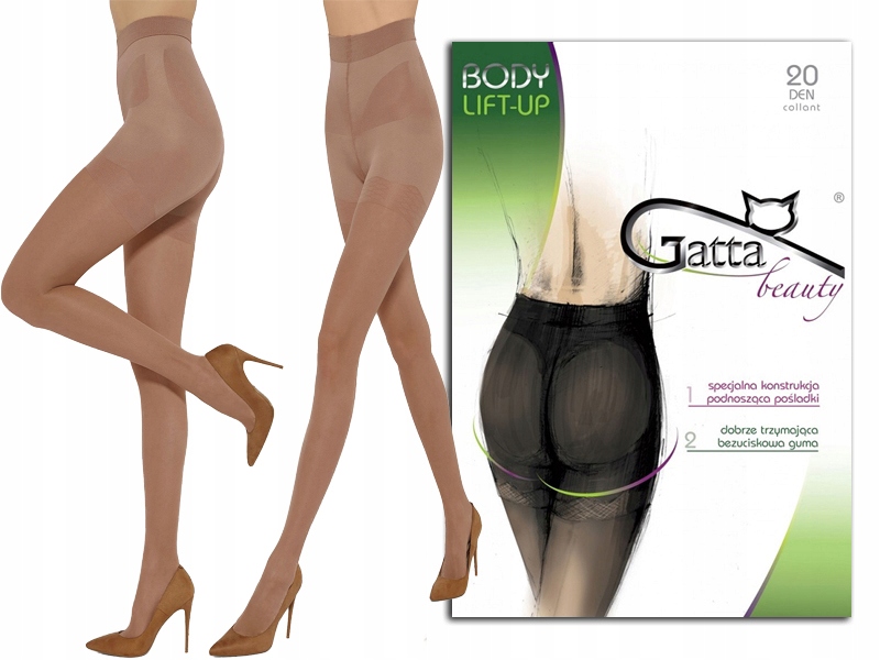 

Rajstopy modelujące Gatta Body Lift-up beige 3-M