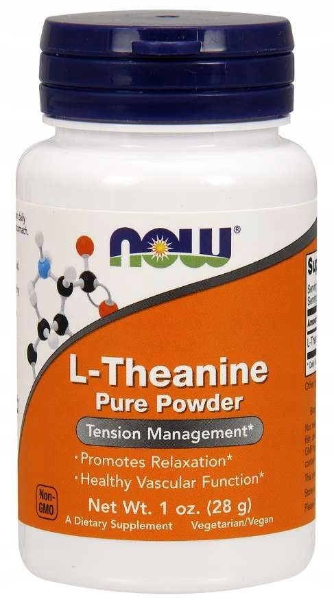 Now Foods L-Theanine Pure Powder L- Theanin (28 g)