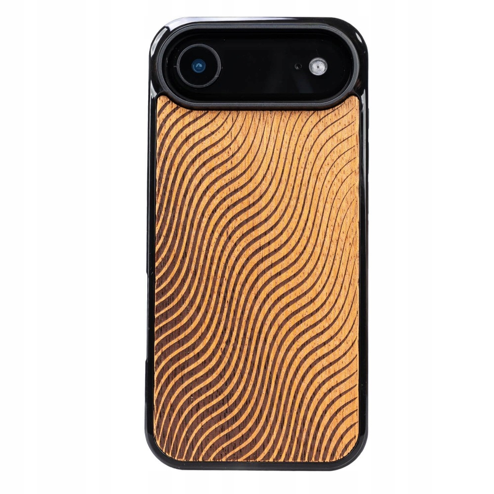 Dřevěný Pouzdro Bewood pro iPhone 17 Air Waves Merbau