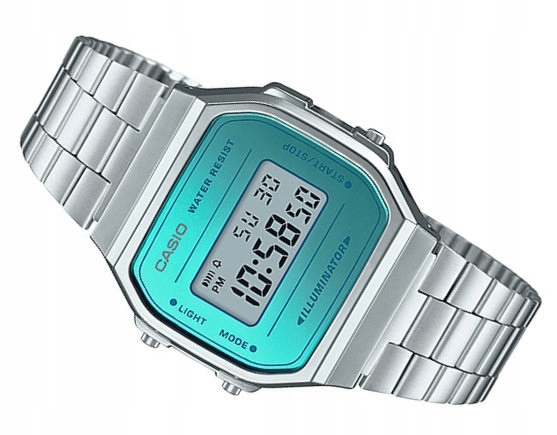 Hodinky Casio Retro A168WEM-2EF Vintage Zrcadlové