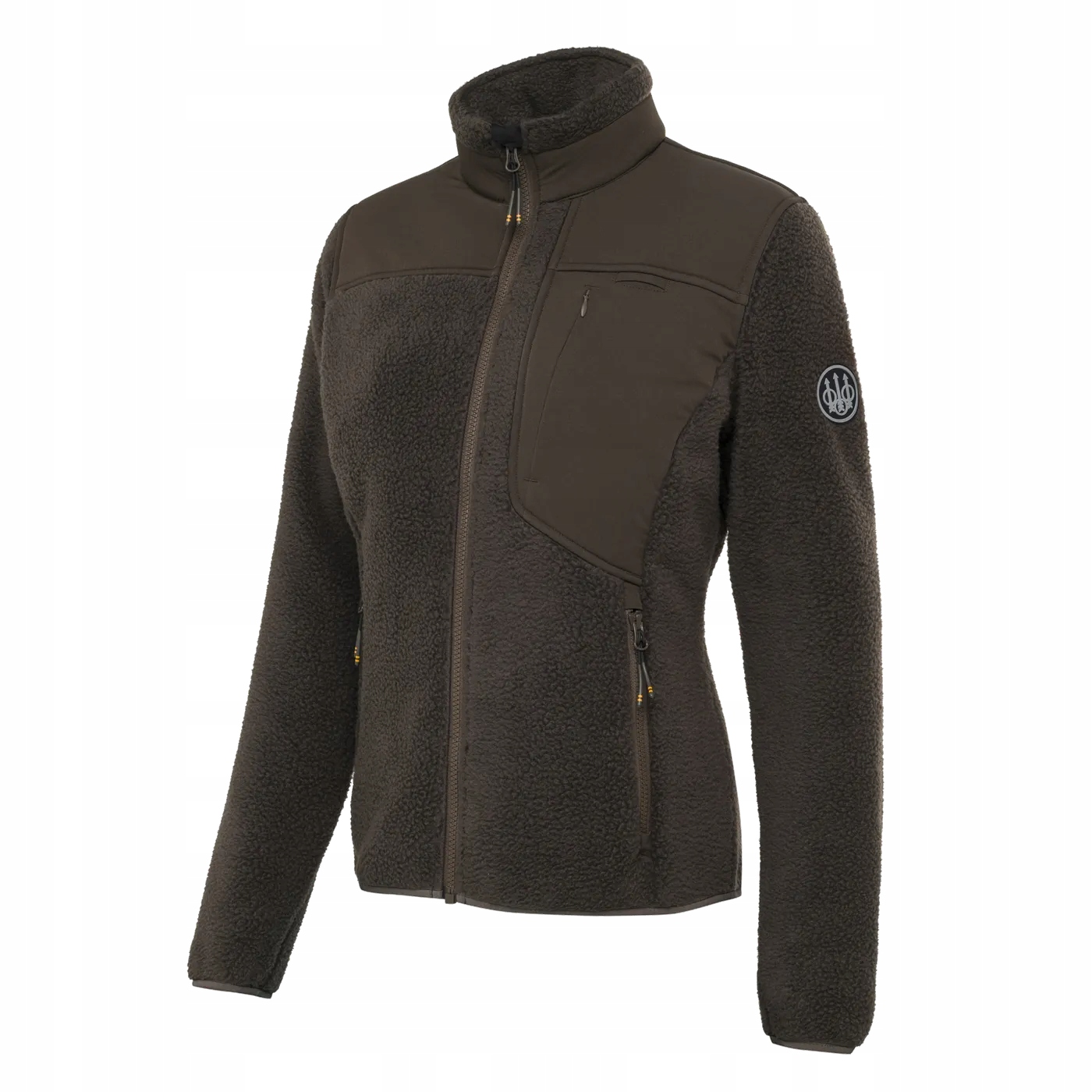 Damska myśliwska kurtka polarowa Beretta Halifax Sherpa P3691 Brown Bark M