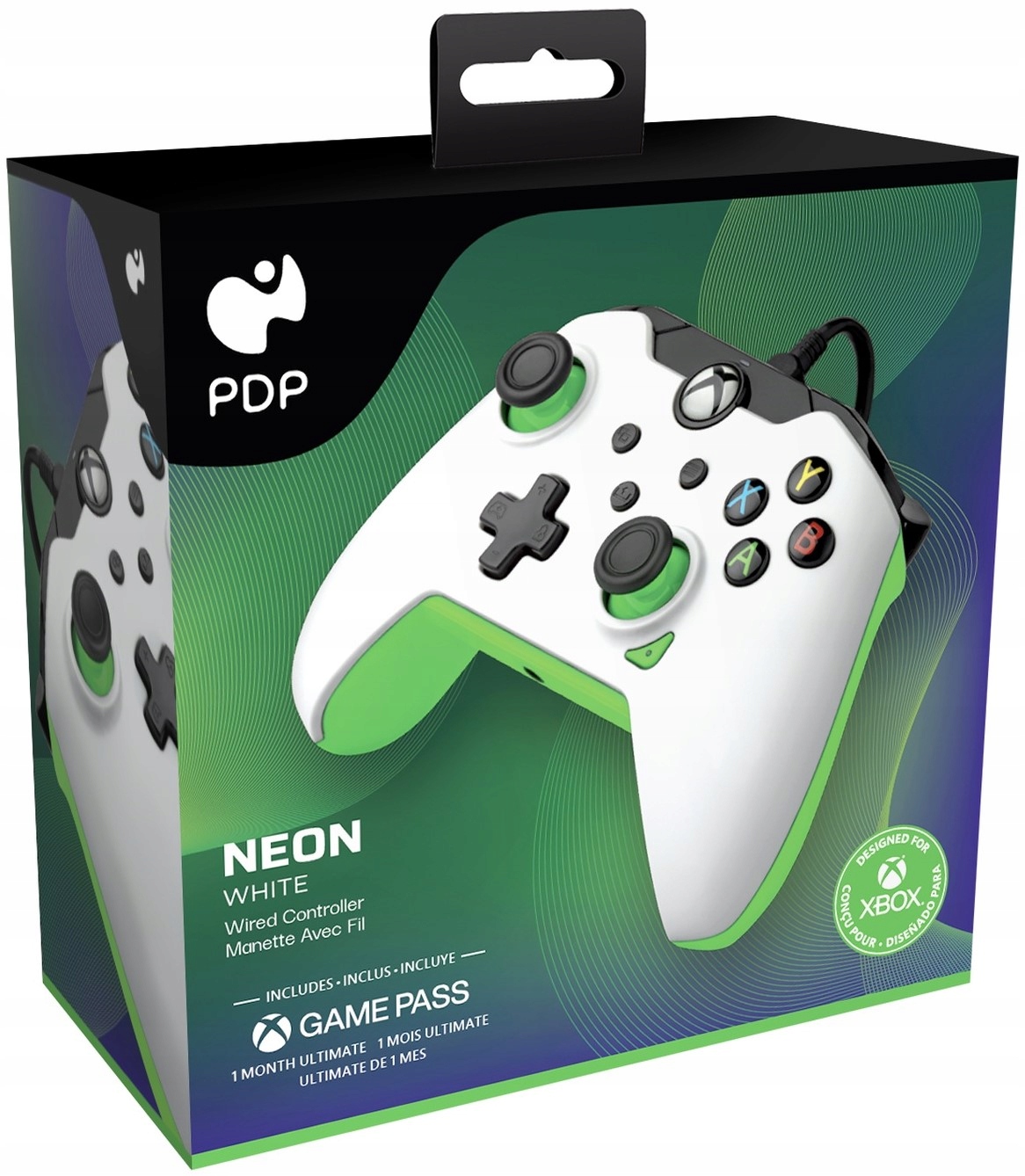 

Pdp Xbox Series One Pc Pad przewodowy Neon White
