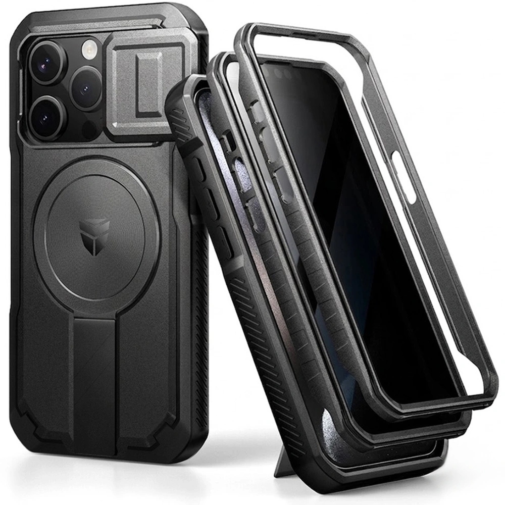 Pouzdro Dexnor Pro Iphone 15 Pro S Privatizační Fólií Magsafe Ochrana Fotoaparátu