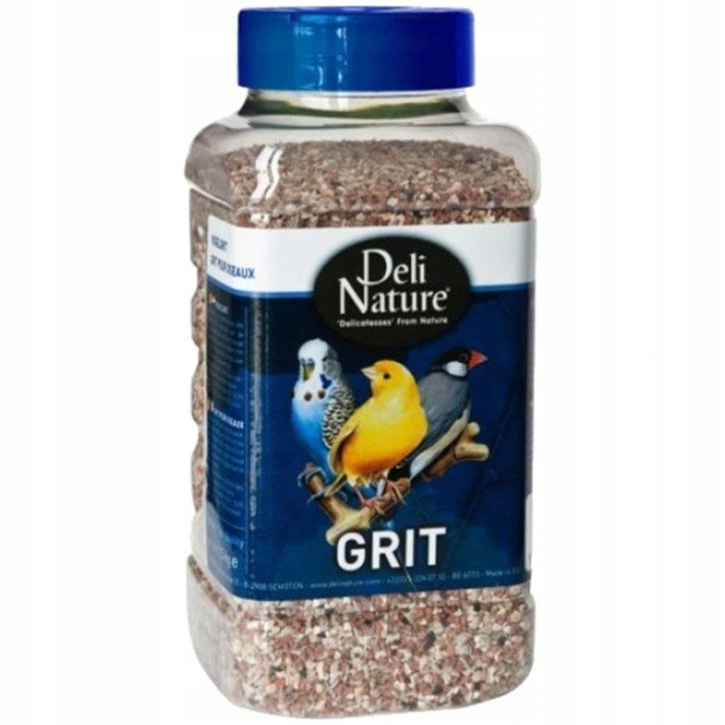 Deli Nature Grit – minerální směs podporující trávení pro ptáky