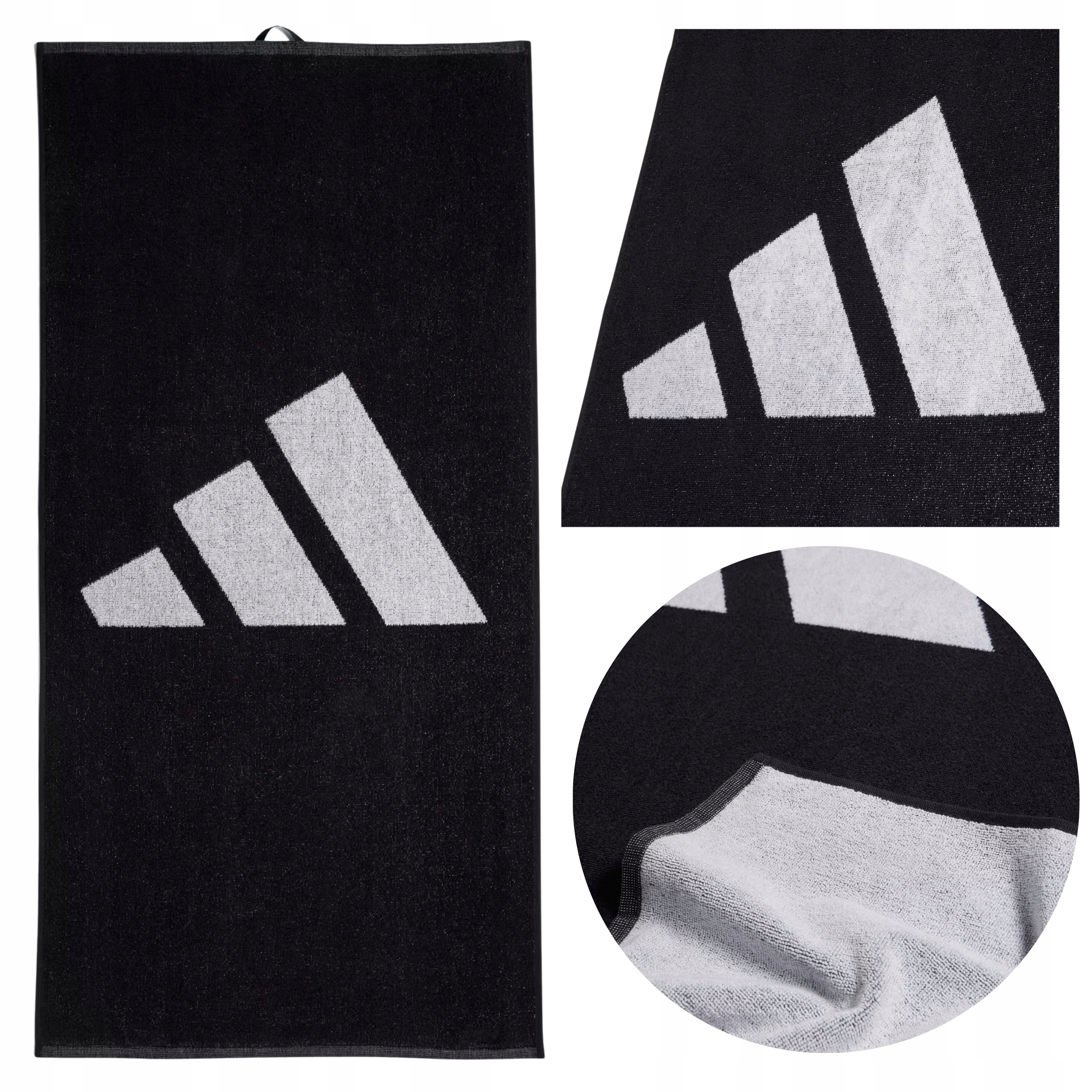 Ręcznik Adidas Kąpielowy Na Basen Chłonny Frotte 50X100 cm. IU1290