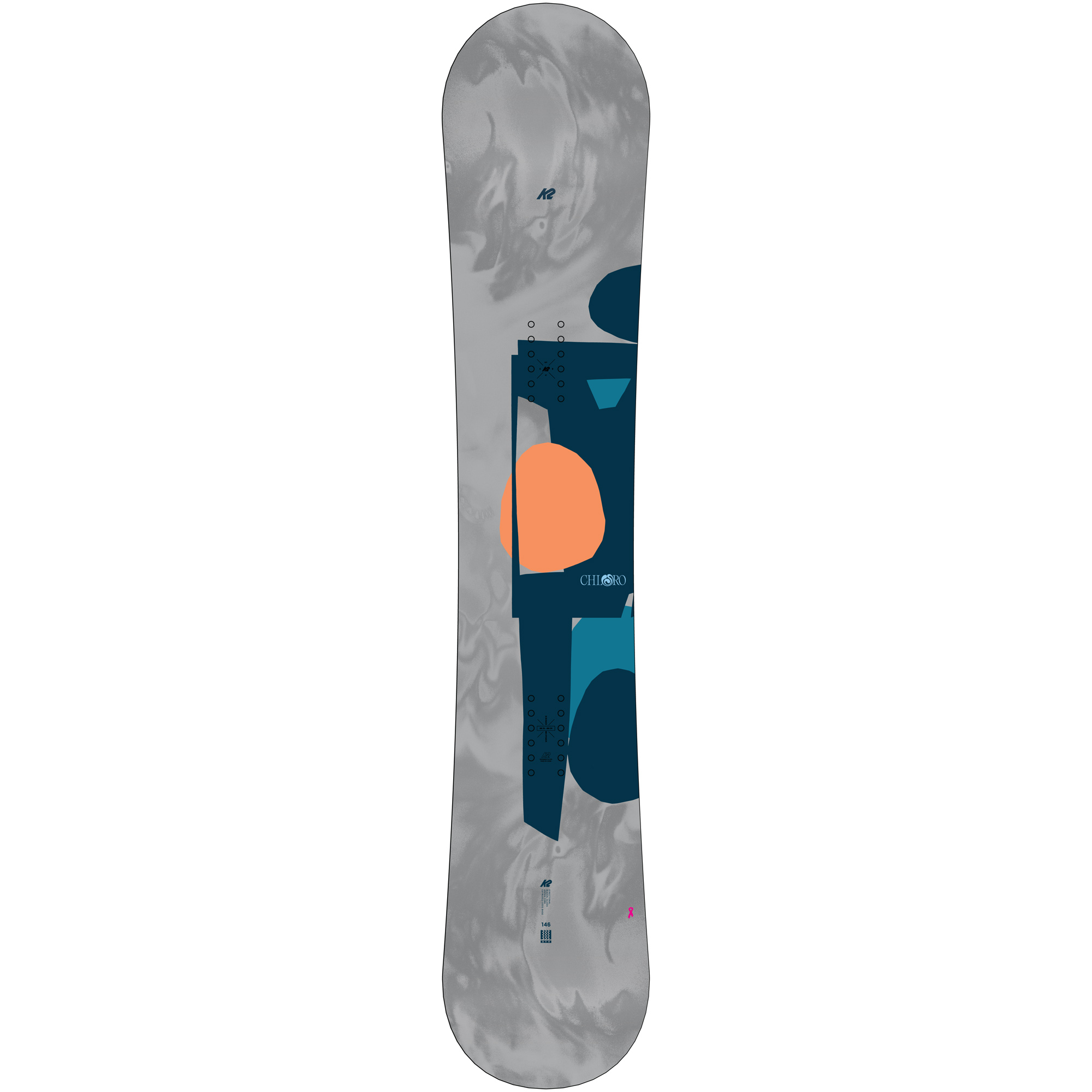 Deska snowboardowa damska K2 Chloro all-mountain długość 150cm