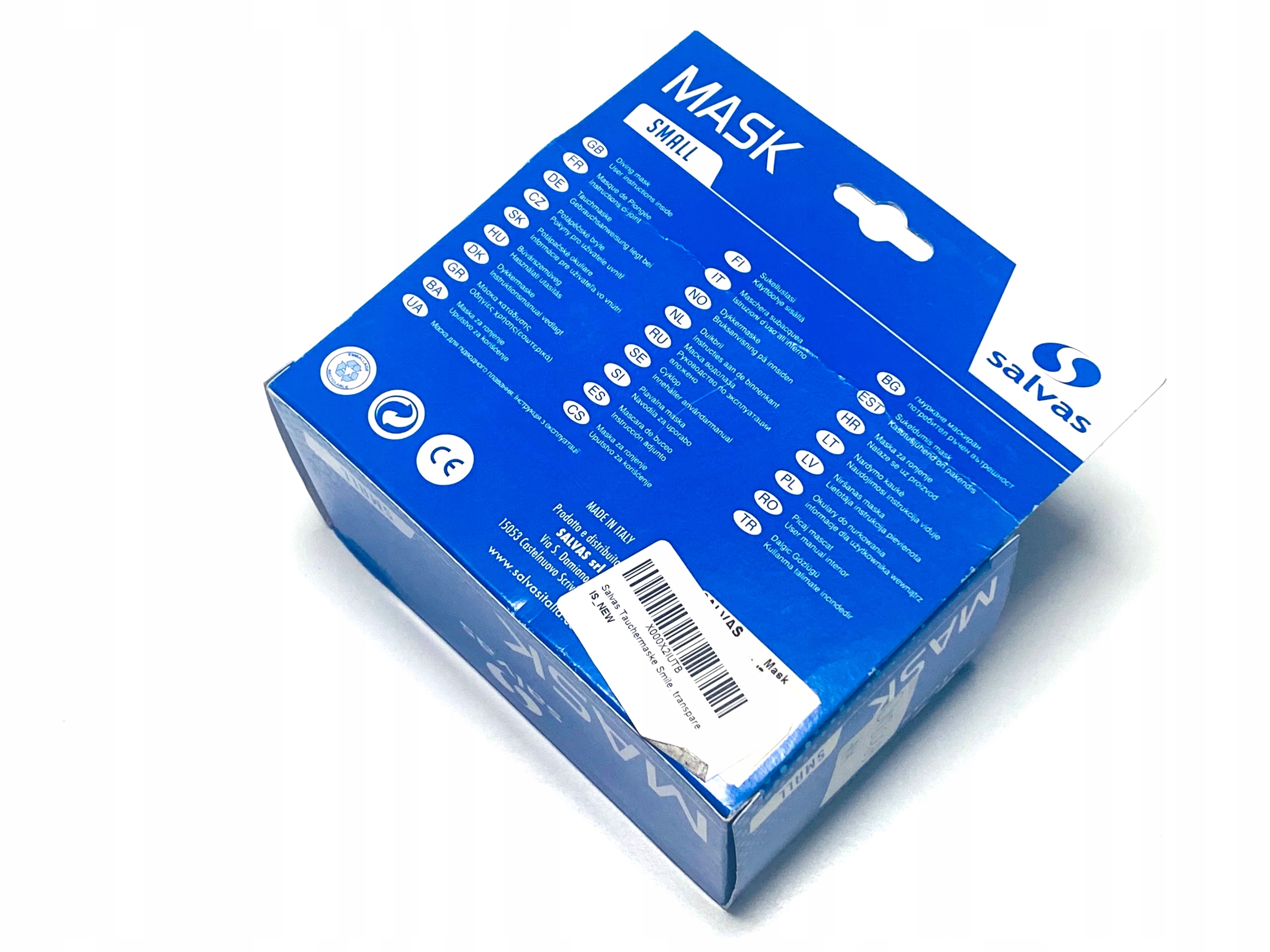 Jakość Maska do nurkowania okulary SALVAS SMILE Kod producenta 65765