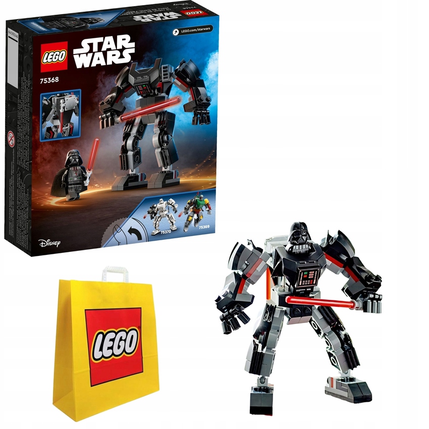 Lego Star Wars Mech Dartha Vadera 75368 papírová taška Lego!
