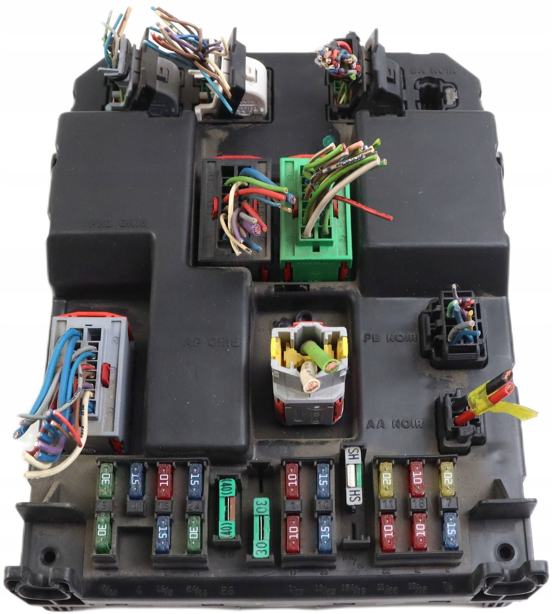 CITROEN PEUGEOT module compartment BSI 9650218080 9650217380