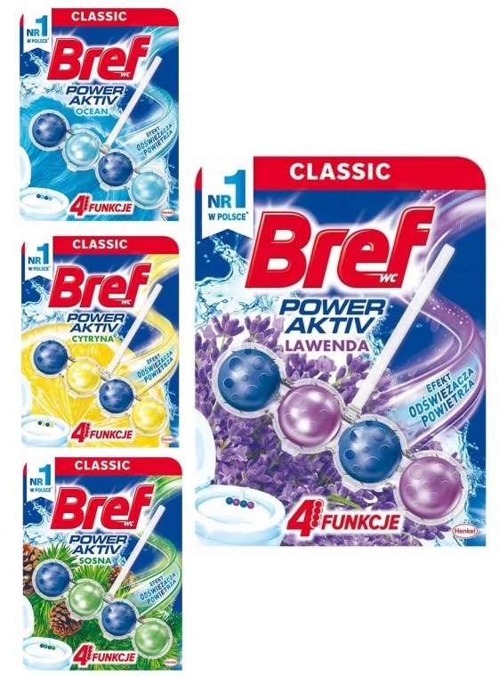

Bref Power Activ Zawieszka Kulka do Wc 50g 1szt