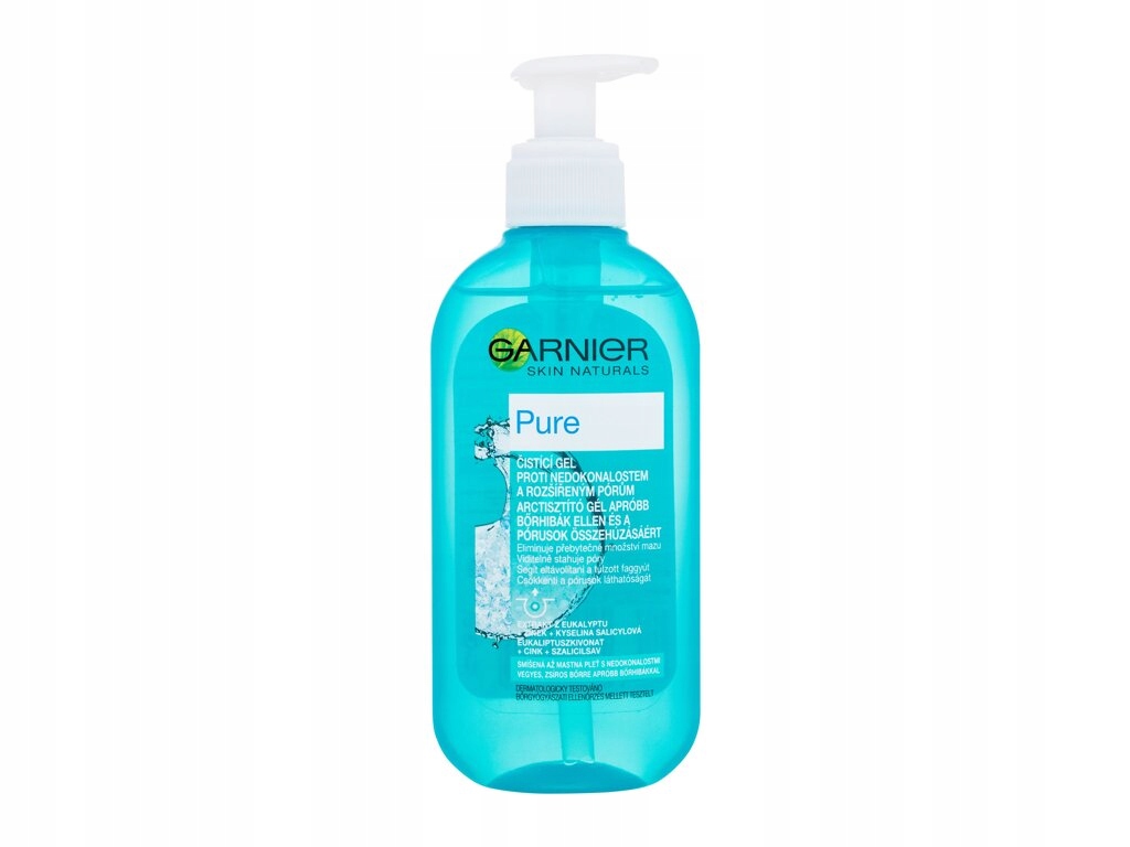 Garnier Pure Active Purifying Cleansing Gel Żel oczyszczający 200 ml