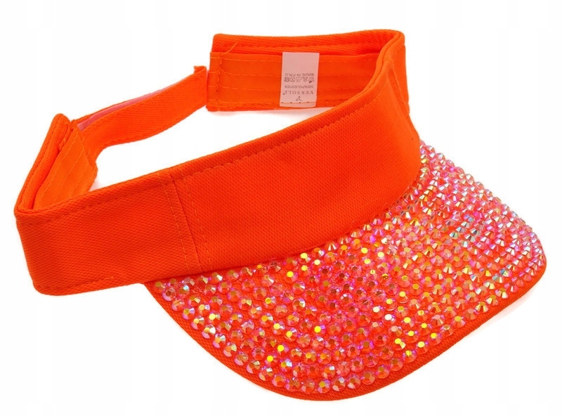 

Daszek przeciwsłoneczny kamyki rzep orange neon