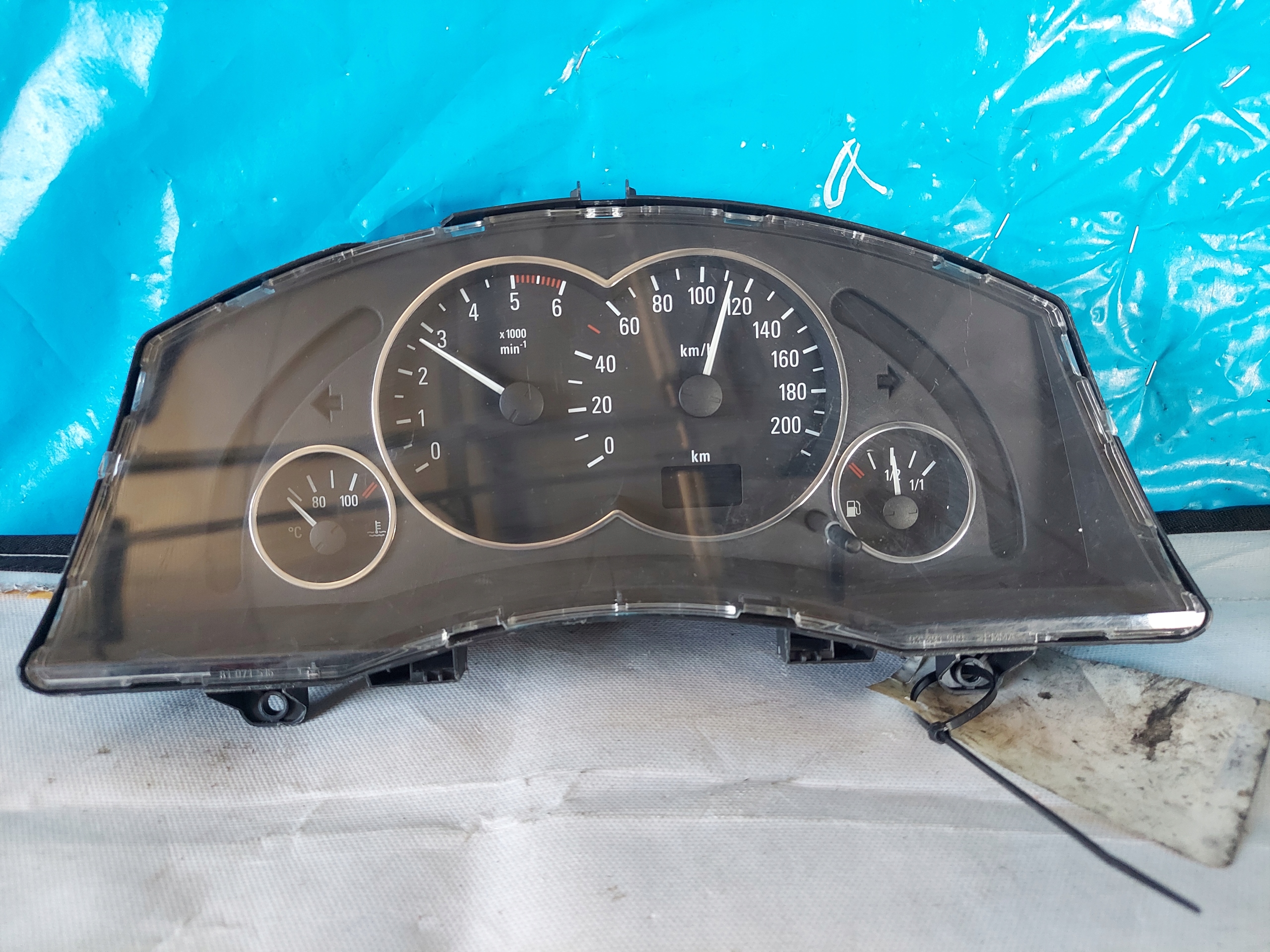dials clock OPEL MERIVA A 1.7 CDTI 13173381XT