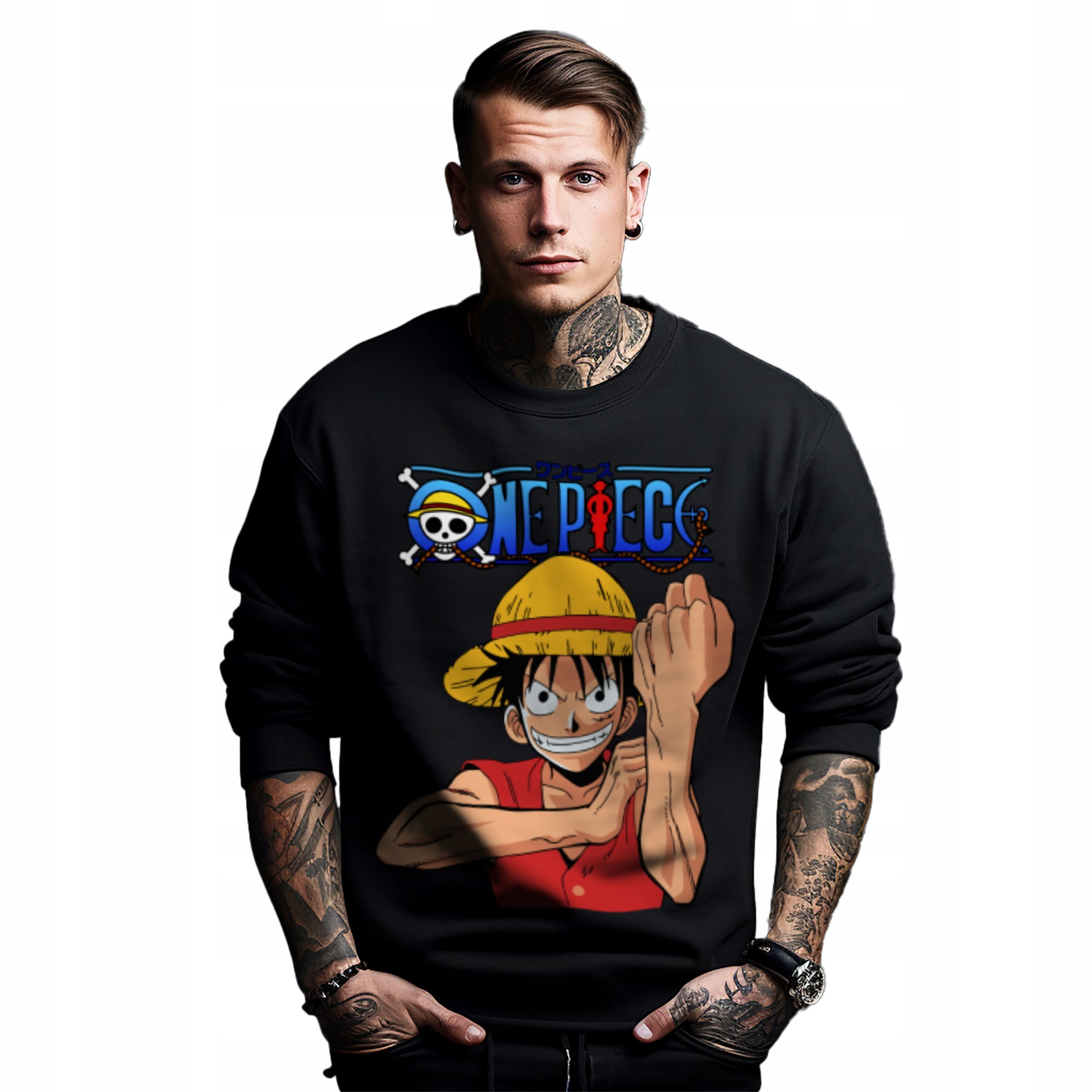 Mikina s potiskem Anime One Piece