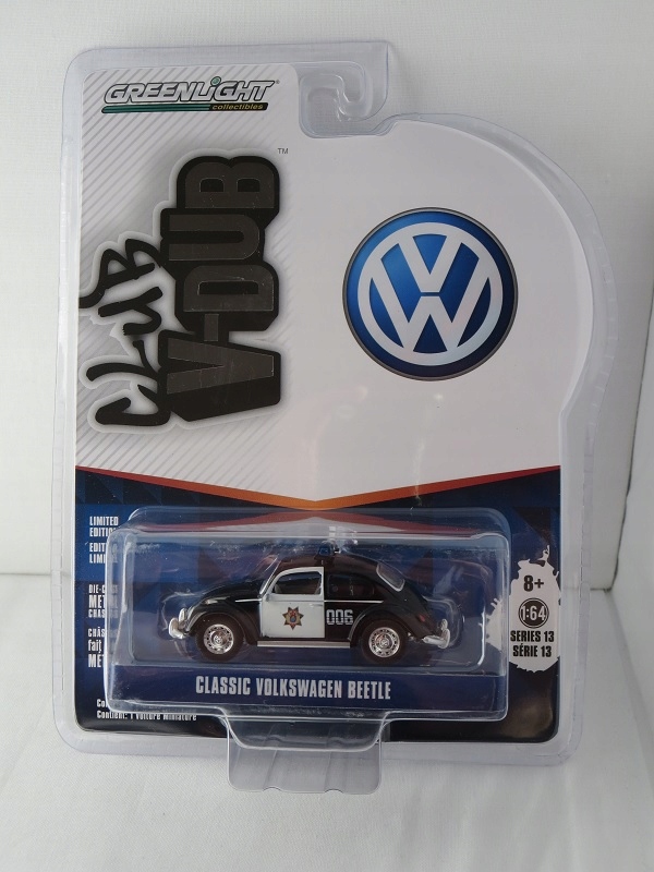 Greenlight 1:64 VD13- Vw Beetle Veracruz Police
