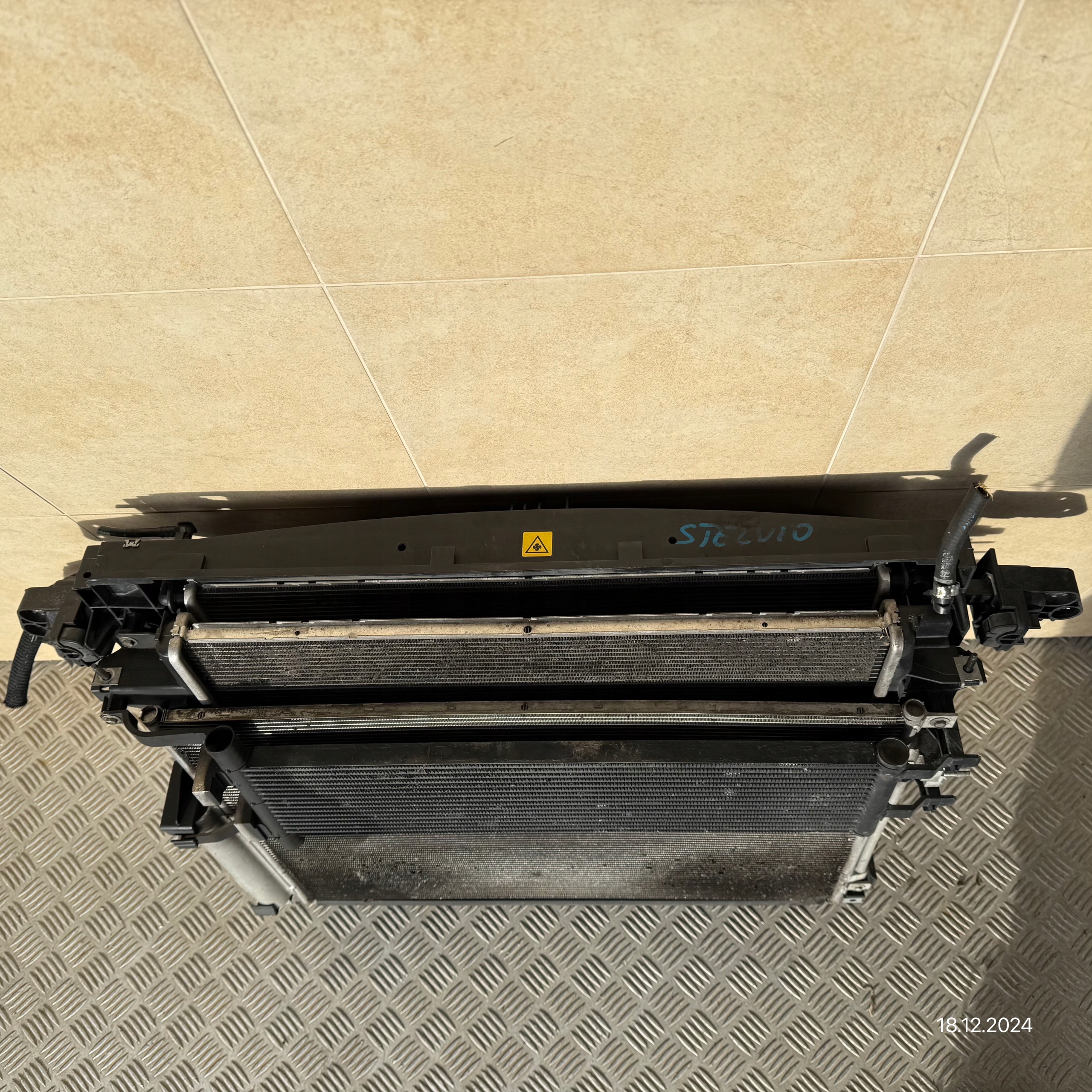 radiator ALFA ROMEO STELVIO 2.2 JTD 2018 ROK