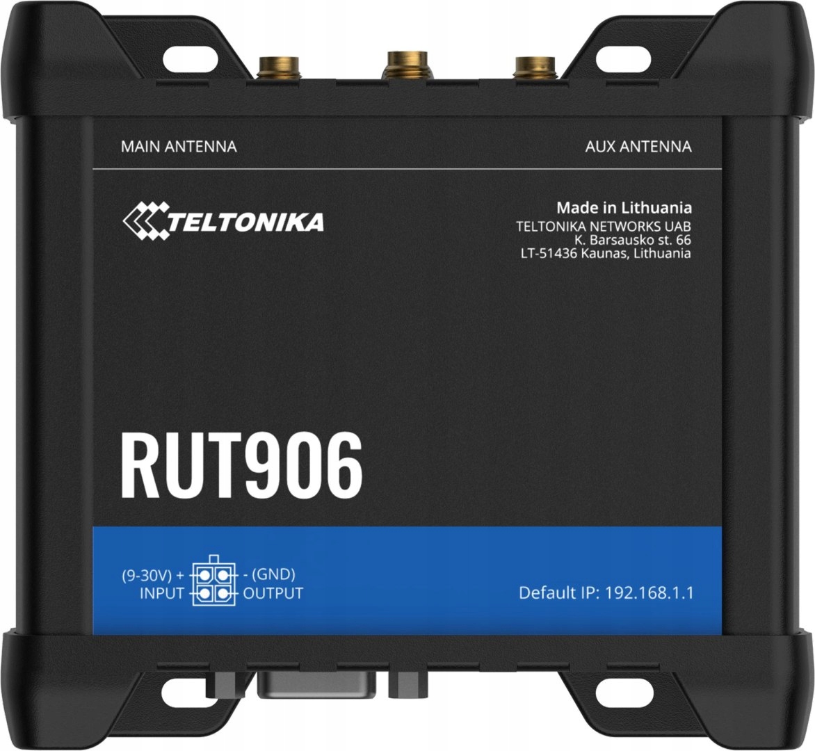 Teltonika RUT906 průmyslový router 4G Lte (RUT906000000)