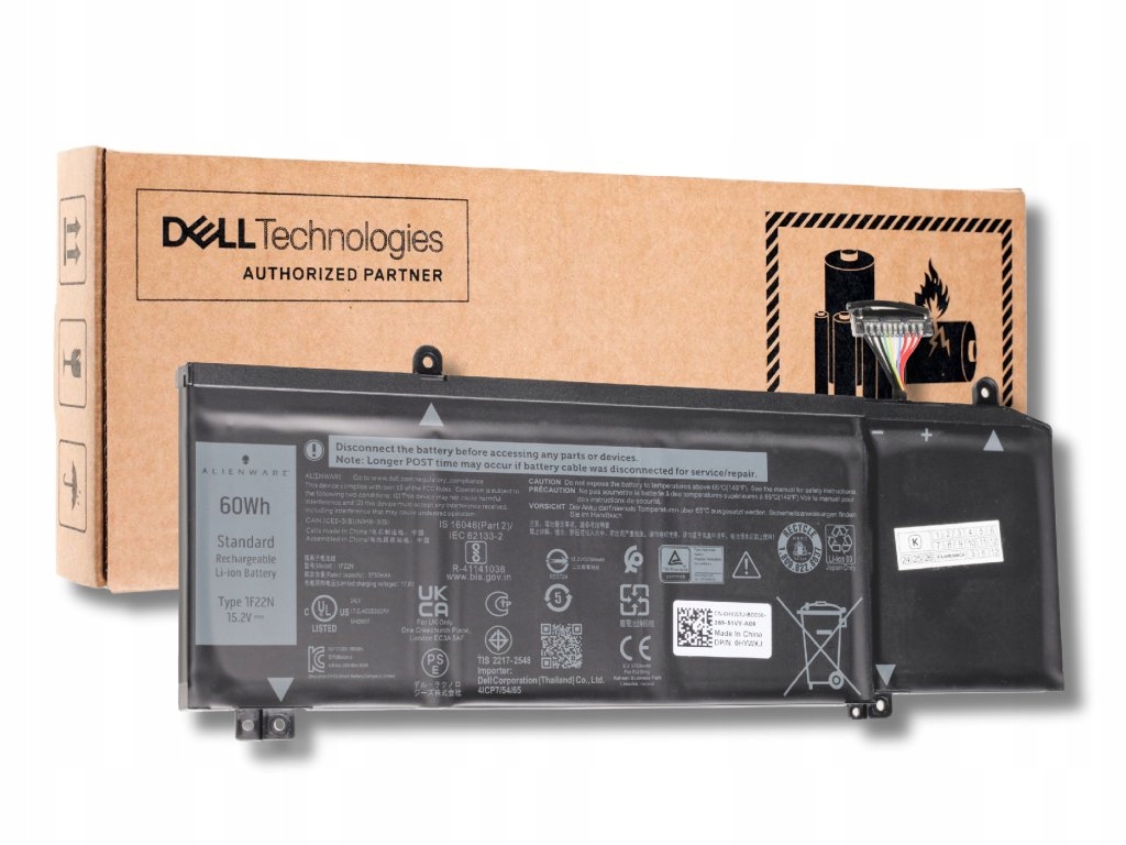 Originál Batéria Dell G5 15 5590 G7 7590 P82F G7 7790 P40E 1F22N