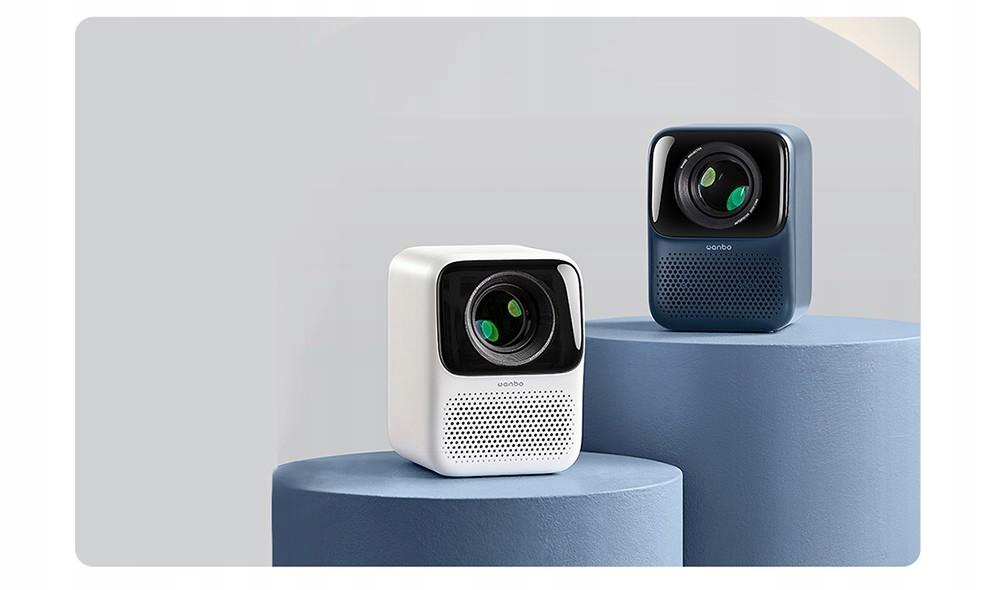 1080P PROJEKTOR LCD Android9.0 450ANSI SMART TV DO DOMU WANBO T2 MAX Wysokość produktu 15.65 cm