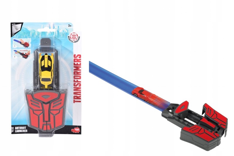 hasbro transformers autobot launcher czerwony
