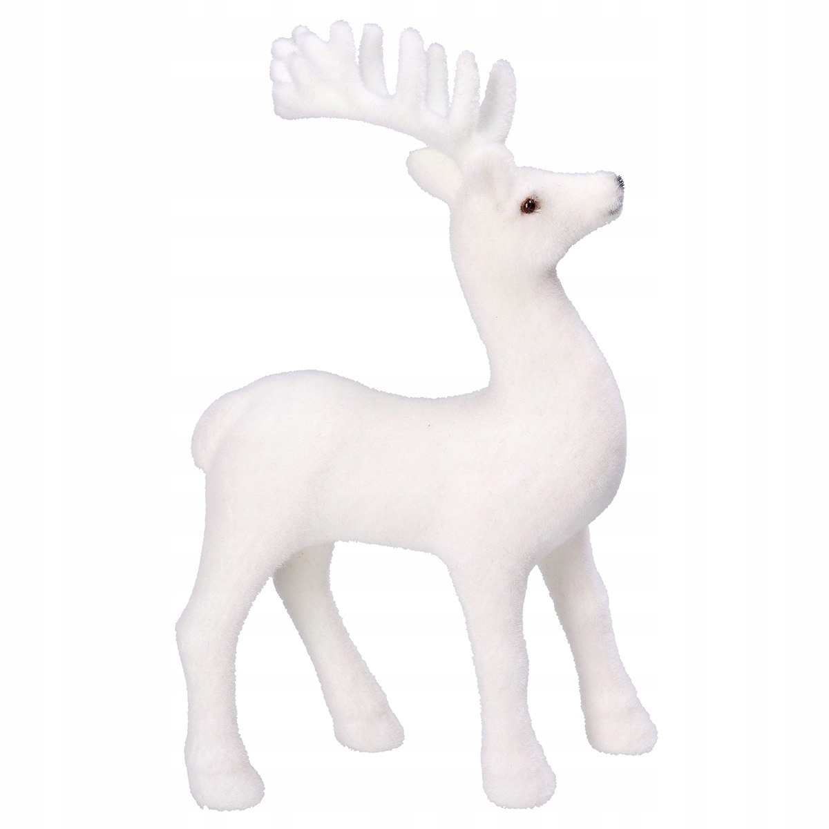 RENIFER WELUROWY STOJĄCY FIGURKA OZDOBA DO STROIKA NA STROIK ŚWIĘTA PREZENT Marka Dekorstar