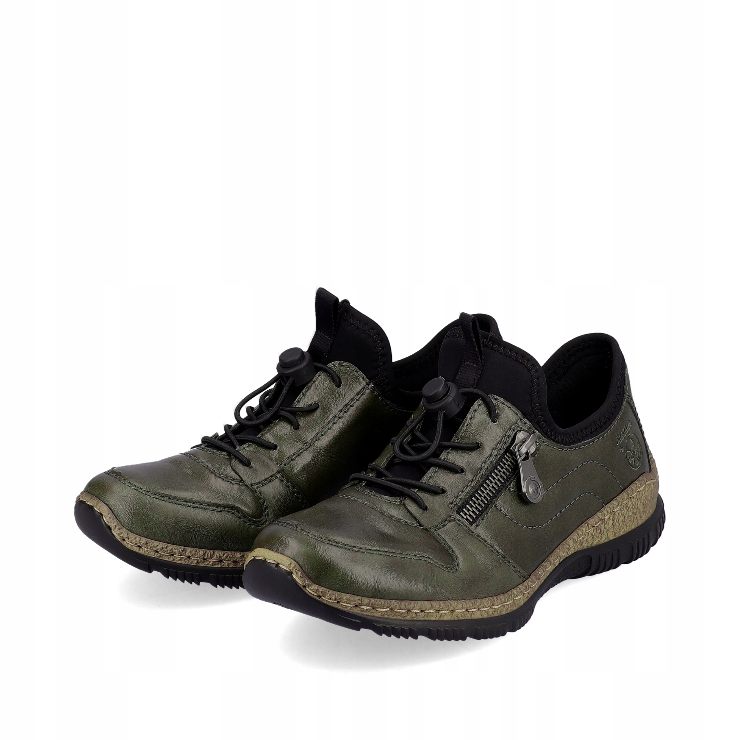 RIEKER buty, półbuty damskie zielone N32G2-54 • Cena, Opinie RIEKER buty, półbuty damskie zielone N32G2-54 • Cena, Opinie