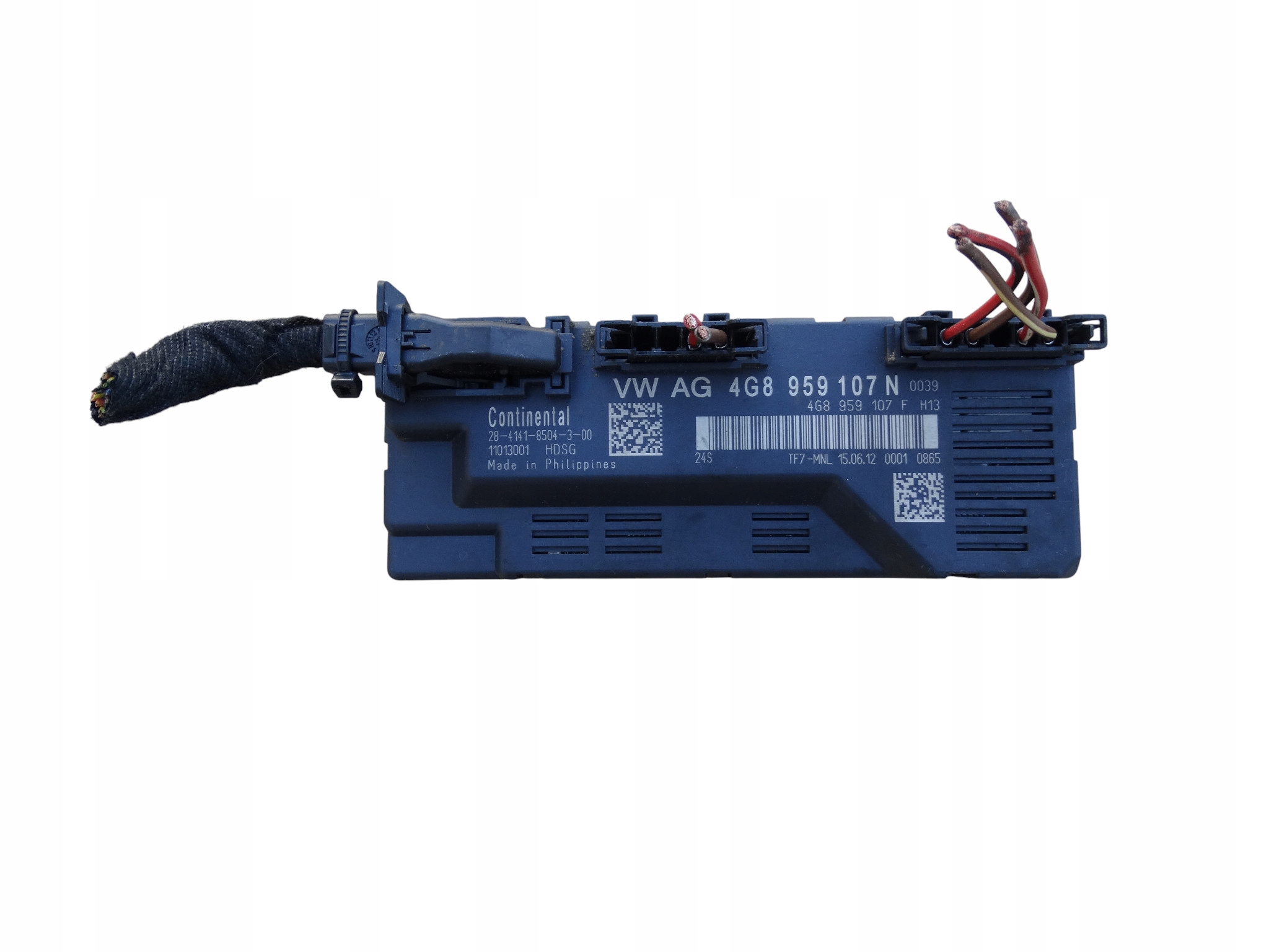 AUDI A7 4G SPORTBACK module control unit bonnet boot 4G8959107N original