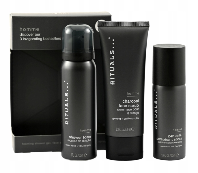Rituals Homme Zestaw Kosmetyków Dla Mężczyzn Mini Zestaw Prezentowy