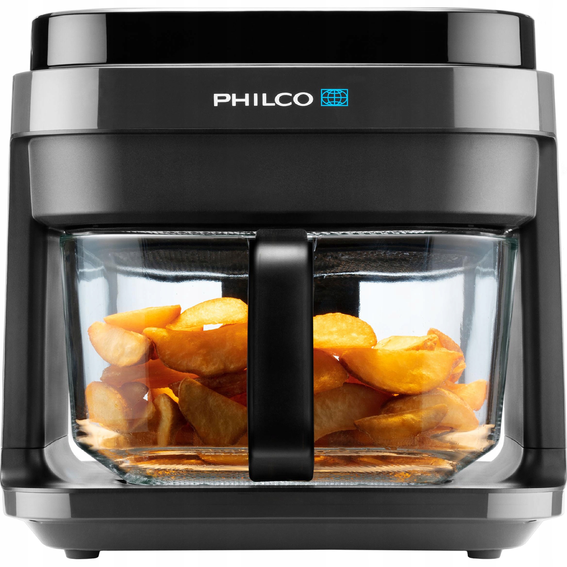 Frytkownica Beztłuszczowa Air Fryer Philco PAHAF2000 Misa 5,5L 8 Programów