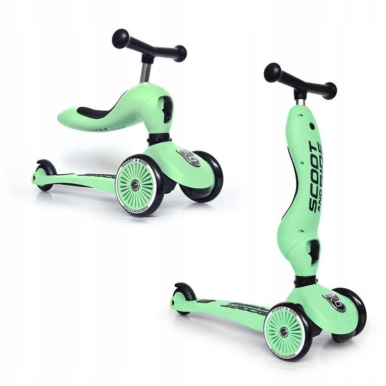 Scootandride Highwaykick1 Kiwi Hulajnoga i Jeździk 2w1 dla dzieci 1-5