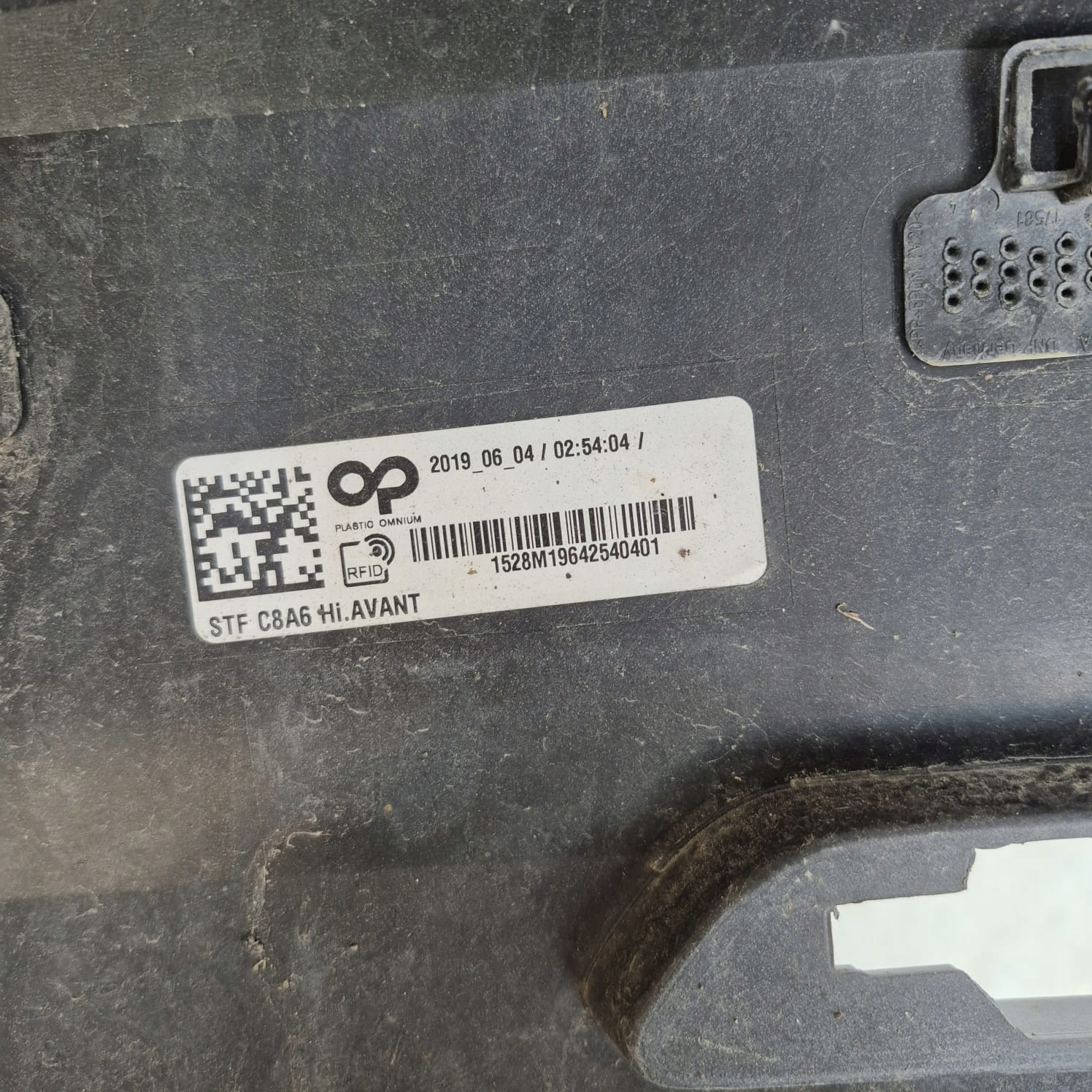 AUDI A6 C8 4K KOMBI 18-25 bumper rear part rear 6XPDC