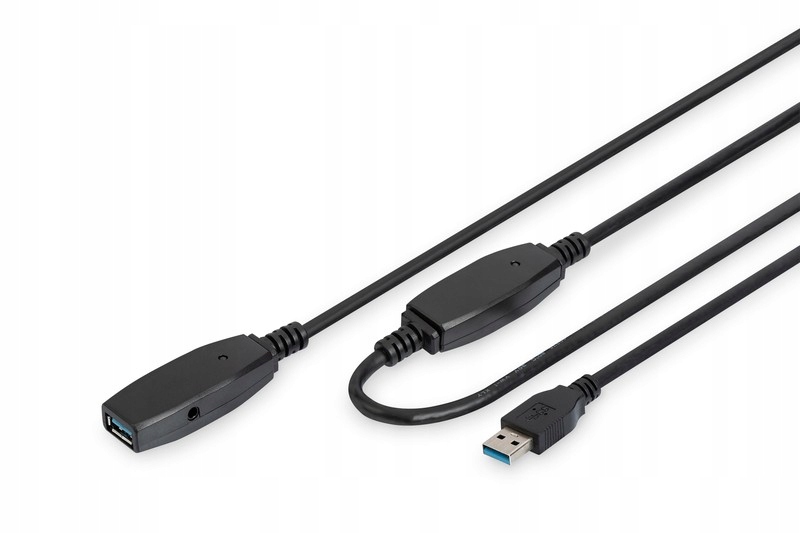 Prodlužovací kabel Usb 3.0 SuperSpeed Typ Usb A/usb A M/ž aktivní 20 m