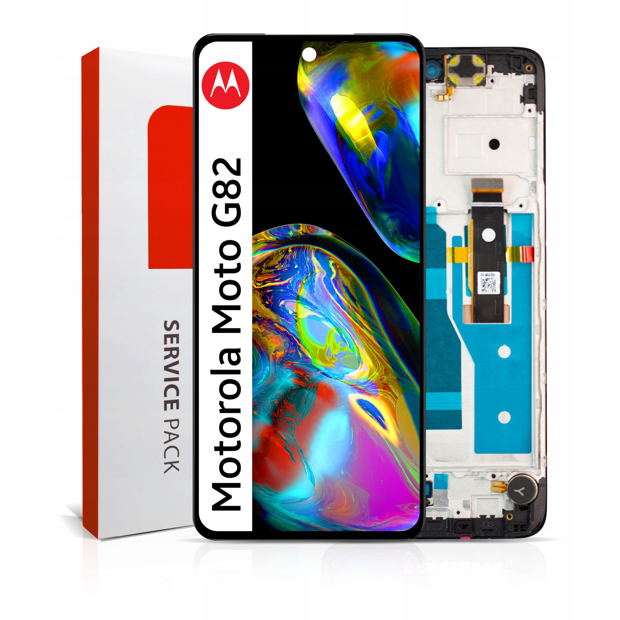 Displej pro Motorola Moto G82 LCD displej Rámeček Originální Zila XT2225-1