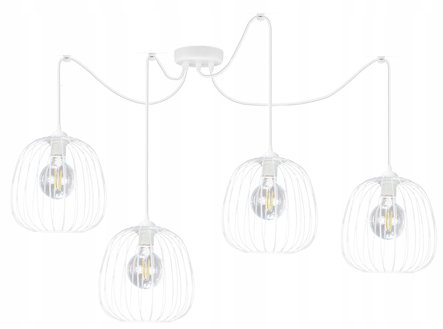 Závěsná stropní lampa lustr Drum nad stůl do obývacího pokoje loftová stropní lampa