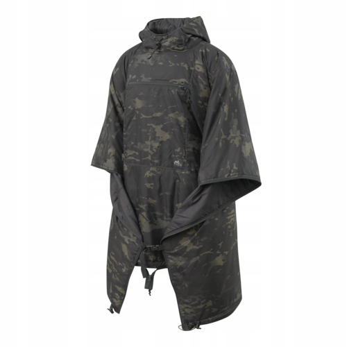 Zateplené pončo Helikon-Tex Swagman Roll Multicam Black