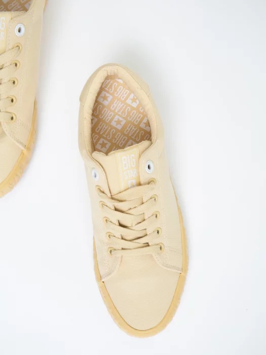 BIG STAR JJ274412 żółte trampki damskie r. 37 Kolekcja Klasyczna