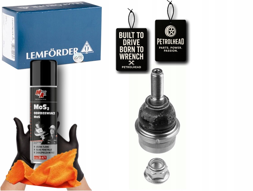 Čep Kyvadla Přední L/p Nissan Interstar Opel Movan #Petrolhead Pro+ Kit1