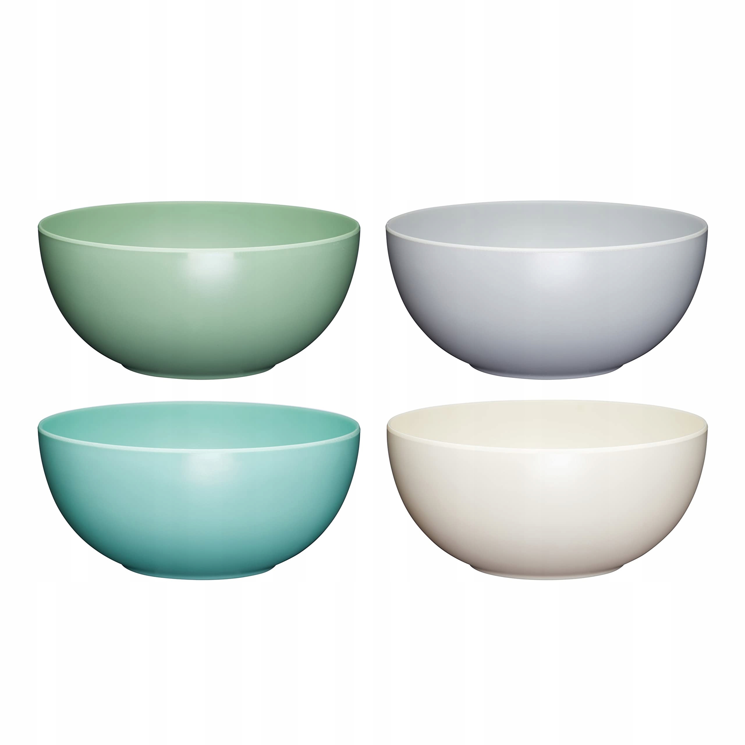 Misky Colourworks 4 kusy Pastelové barvy 15 cm Odolné proti rozbití