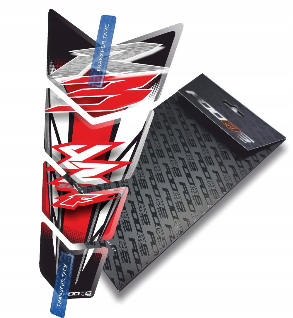Tank-pad od firmy Fooqs pro Yamaha Yzf R3 R 3 Červený